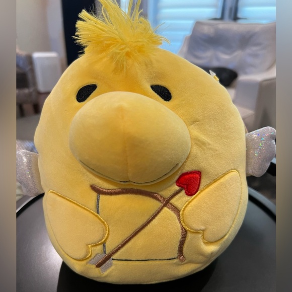 Woodstock - NWT - Peanuts - Squishmallow - Yellow - Squishy Soft - Picture 1 of 9